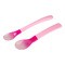 Canpol Babies, magiczne łyżeczki zmieniające kolor, różowy, 2 szt.