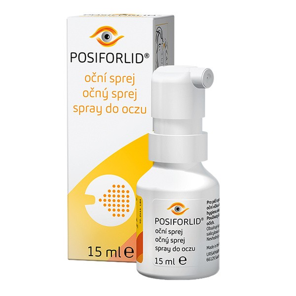 Posiforlid Posiforlid, spray do oczu, pielęgnacja podrażnionych powiek, 15 ml — Inhaltsstoffe und Bewertung
