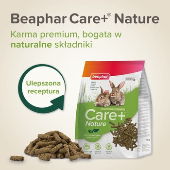 Beaphar Care+ Nature, karma dla królików, 1,5 kg