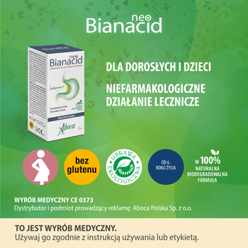 NeoBianacid Nadkwaśność i Refluks, tabletki do ssania, 14 szt.