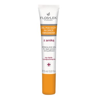 Flos-Lek Pharma, żel pod oczy na sińce, obrzmienia, z arniką, 15 ml