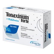 Tonaxinum Forte + Melatonina, tabletki, 60 szt. https://azcdn.doz.pl/image/d/product/e89187ba-scale-180x180.png