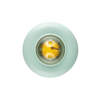 Canpol Babies, sensoryczna grzechotka z gryzakiem, zielona, 1 szt.