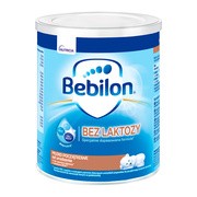 Bebilon bez laktozy, mleko modyfikowane dla niemowląt, 400 g        