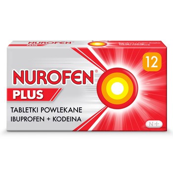 Nurofen Plus, tabletki powlekane, 12 szt.
