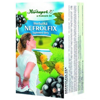 Herbatka Nefrolfix, fix, 2 g, 20 szt. (Herbapol Kraków)