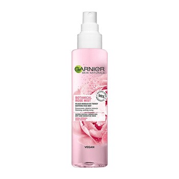 Garnier Skin Naturals, mgiełka do twarzy z wodą różaną, 150 ml