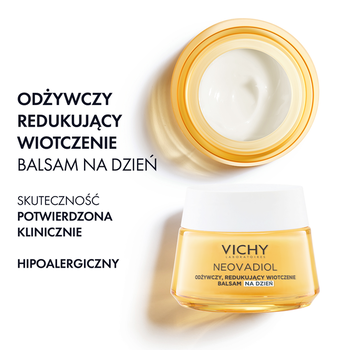 Zestaw Vichy Neovadiol Magistral, odżywczy i redukujący wiotczenie balsam na dzień, 50 ml + odżywczy i modelujący owal twarzy krem na noc, 50 ml