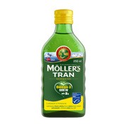 Mollers Tran Norweski, aromat cytrynowy, 250 ml
