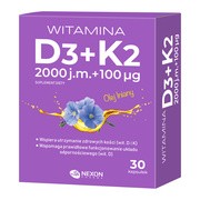 alt Nexon Pharma Witamina D3+K2, kapsułki, 30 szt.