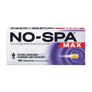alt No-Spa Max, 80 mg, tabletki powlekane, 48 szt.