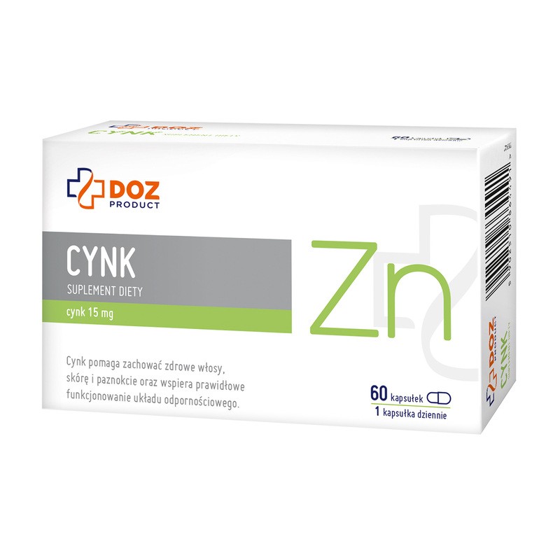 Doz Product Cynk Kapsułki 60 Szt 8944