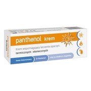 Panthenol, krem wspomagający leczenie oparzeń słonecznych i termicznych, 30 g