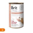 Zestaw 6x Brit Veterinary Diet Dog Grain-Free Renal, dietetyczna mokra karma dla psów z upośledzoną funkcją nerek, tuńczyk i łosoś, 400 g