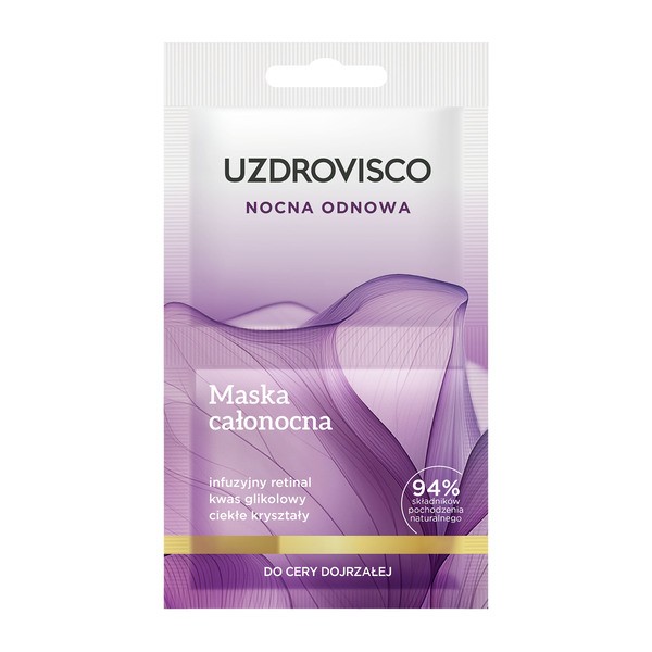 Uzdrovisco Uzdrovisco Nocna Odnowa, maska całonocna, 2 x 5 ml