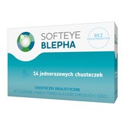 Softeye Blepha, chusteczki okulistyczne, 14 szt.
