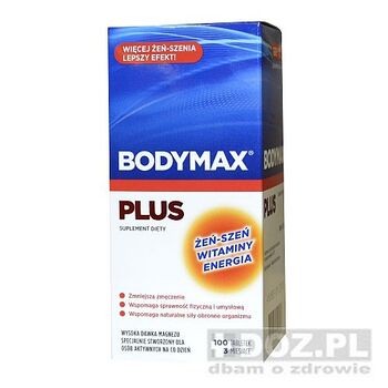 Bodymax Plus, tabletki, 100 szt