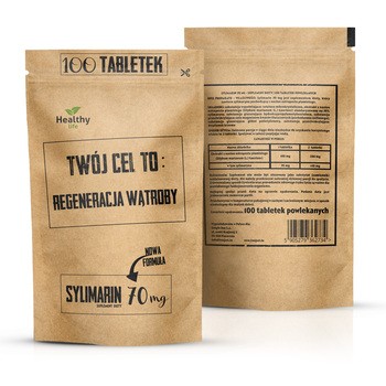 Twój Cel To: Regeneracja Wątroby, Sylimarin 70 mg, tabletki, 100 szt.