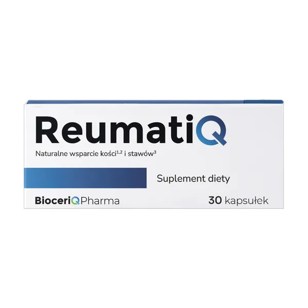 Комплекс для суставов BioceriQ ReumatiQ с гарпагофитумом и босвеллией, 30 капсул