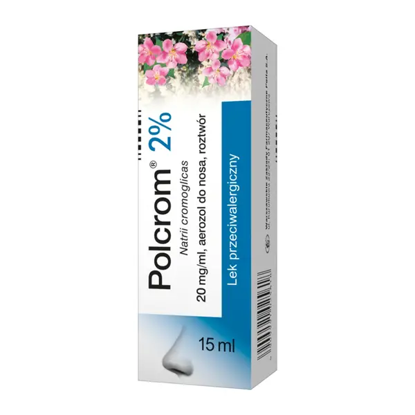 Polcrom 2% aerozol do nosa 15 ml [Polcrom]
