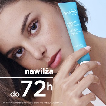 Bioderma Hydrabio Legere, lekki krem nawilżający z hialuronianem i niacynamidem, 40 ml