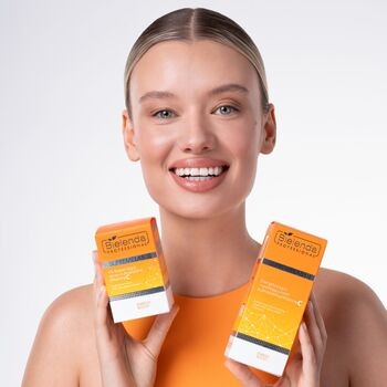Bielenda Professional SupremeLAB Energy Boost, maseczka rozjaśniająco-odżywiająca z ultrastabilną witaminą C, 70 ml
