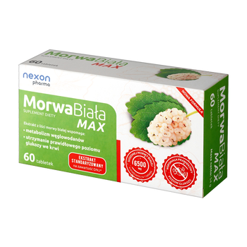 Morwa Biała MAX, tabletki, 60 szt.