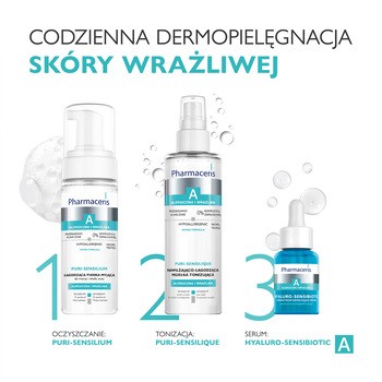 Pharmaceris A Puri-Sensilique, nawilżająco-łagodząca mgiełka tonizująca, 200 ml
