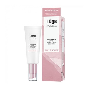 AA LAAB, hydro-krem SPF 50, nawilżająco-ochronny, Centella B12, 40 ml