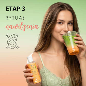 AVA Ritual with Matcha, mleczny tonik i serum do twarzy, 2w1, 100 ml