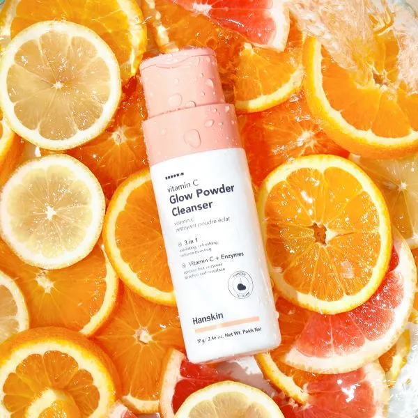 Пудра для умывания Hanskin Vitamin C Glow Powder Cleanser с витамином C, отшелушивающая, 70 г — фото 2