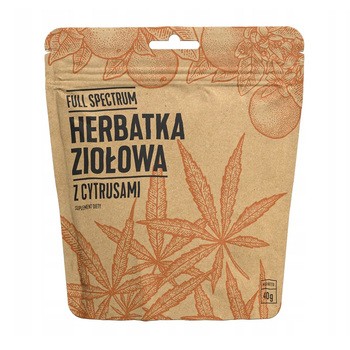 Cosma Full Spectrum, Herbatka konopna z cytrusami, susz, 40 g
