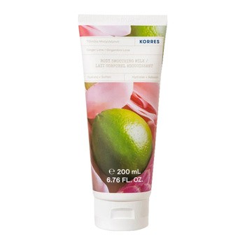 Korres Ginger Lime, mleczko do ciała o zapachu imbiru i limonki, 200 ml