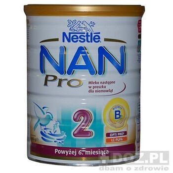 Mleko Nan Pro 2, proszek, powyżej 6 miesiąca, 800 g