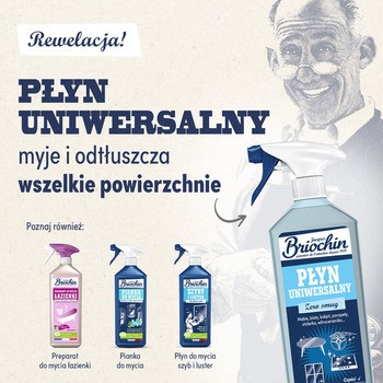 Briochin Płyn uniwersalny zero smug, spray, 750 ml