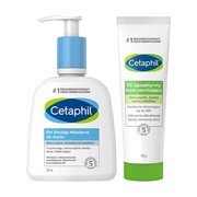 Zestaw Cetaphil, emulsja micelarna do mycia, 236 ml + lipoaktywny krem nawilżający, 100 g        