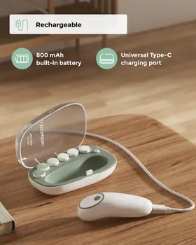 Elektryczny pilnik do paznokci dla dzieci, 1 szt.