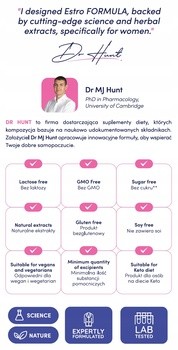Dr Hunt Estro Formula, kapsułki, 30 szt,