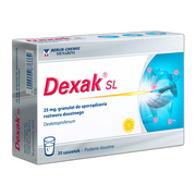 Dexak SL, 25 mg, granulat do sporządzenia roztworu doustnego w saszetkach, 20 szt.