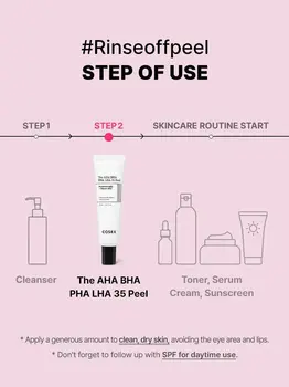 Cosrx The AHA BHA LHA PHA 35 Peel, peeling do twarzy, 30 ml