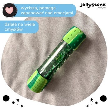 Jellystone Designs, butelka sensoryczna DIY, dinozaur, 1 szt.