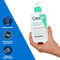 Zestaw CeraVe, oczyszczający żel do mycia z ceramidami dla skóry normalnej i tłustej, 473 ml + nawilżający krem do twarzy z ceramidami, 52 ml