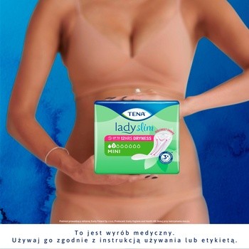 TENA Lady Slim Mini, specjalistyczne podpaski, 10 szt.