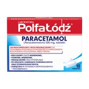 alt Paracetamol Polfa-Łódź, 500 mg, tabletki, 10 szt