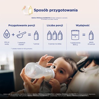 Bebilon PROfutura DUOBIOTIK 2, mleko następne po 6. miesiącu, proszek, 800 g