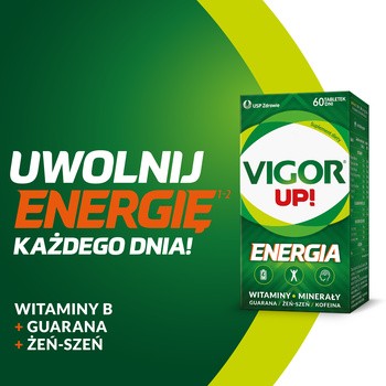 Vigor Up! Energia, tabletki, 60 szt.