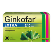 Ginkofar Extra, 240 mg, tabletki powlekane, 30 szt.