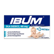 Ibum dla dzieci, 60 mg, czopki, 10 szt.