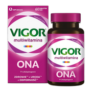 Vigor multiwitamina ONA zestaw witamin i minerałów z ashwagandhą, tabletki, 60 szt.