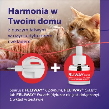 Feliway Friends, wkład uzupełniający 48 ml, 1 szt.
